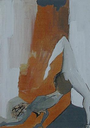 Encres de Chine sur papier 1996 14,80x20,90cm 