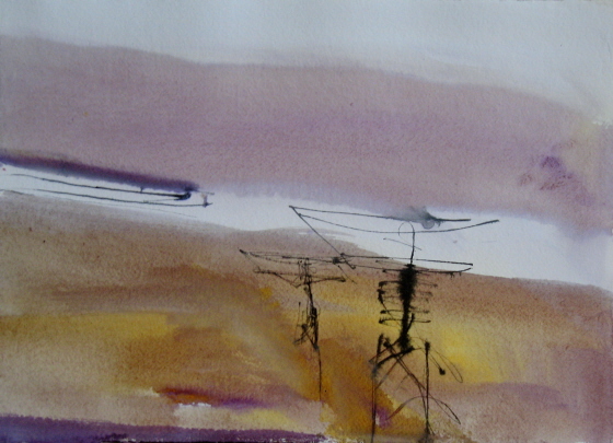 Encres sur papier 2008 42,5x 30 cm 