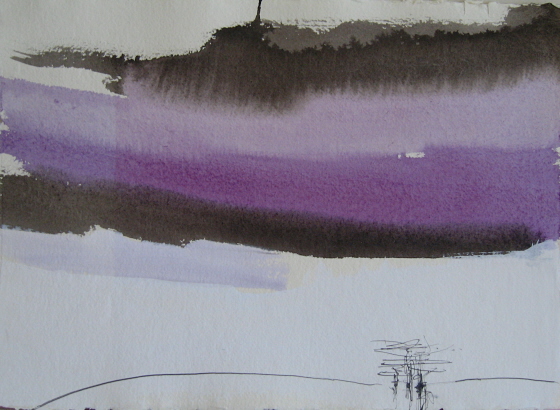 Encres sur papier 2008 42,5x 30 cm 