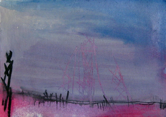 Encres sur papier 2009 42,5 x 30 cm 