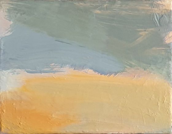 Huile sur toile 2026 18 x 24 cm S&eacute;rie Kairos III