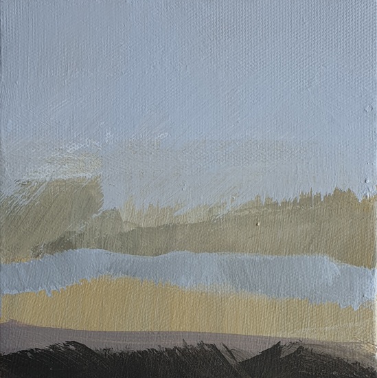 Acrylique sur toile
 2024
 20 x 20 cm
 Recomposition 
