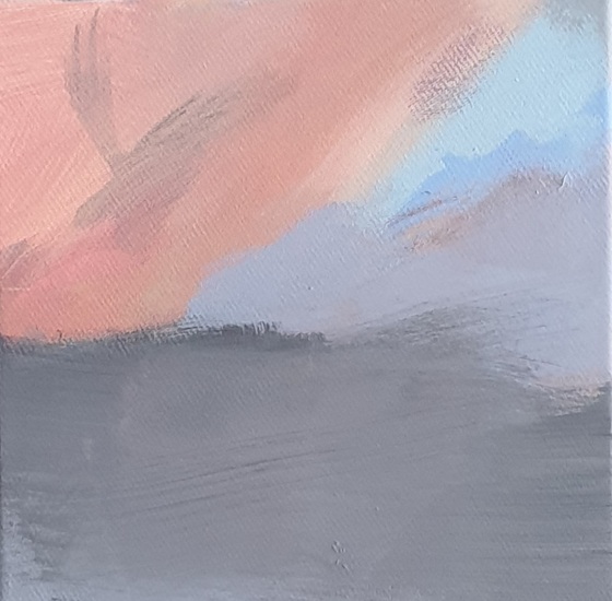 Acrylique sur toile
 2025
 20 x 20 cm
 De caelum 
