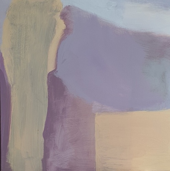 Acrylique sur toile
 2024
 70 x 70 cm
 Recomposition 
