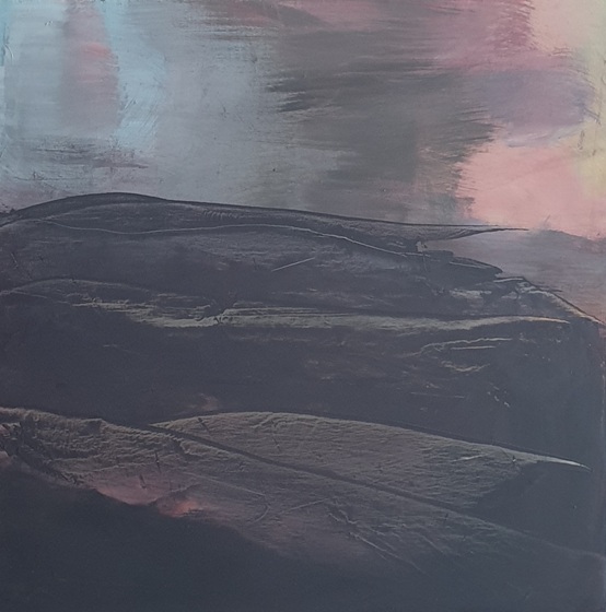 Acrylique sur toile
 2025
 60 x 60 cm
 De caelum 

