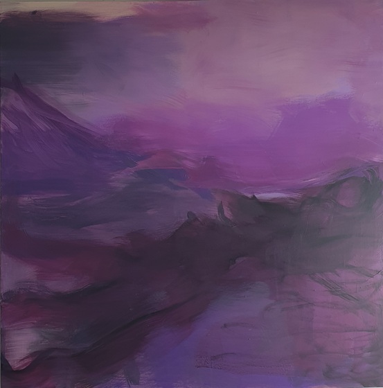 Acrylique sur toile
 2024
 130 x 130 cm
 Petite mort