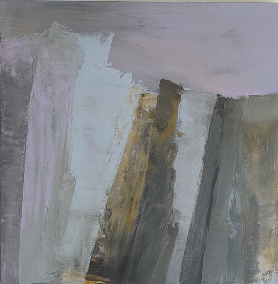 Acrylique sur toile
 2024
 60 x 60 cm
 Recomposition 
