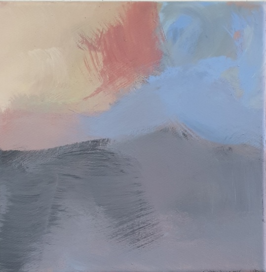 Acrylique sur toile
 2025
 20 x 20 cm
 De caelum 
